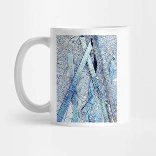 Blue Poles Mug